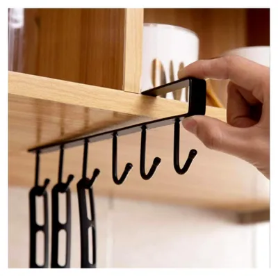 Immagine prodotto di Scaffale portaoggetti per cucina e bagno, colore nero