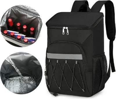Produktbild von Picknickkorb Kühlrucksack Thermo Rucksack, kühltasche, kühlbox Groß Isoliert Kühlrucksack Wasserdichten Ultraleicht Rucksäcke Damen Herren Cooler Bag