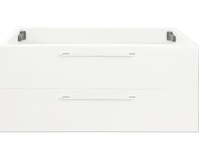 Produktbild von Waschtischunterschrank Differnz Somero BxHxT 60 x 45 cm x 38 cm Frontfarbe weiß hochglanz glanz 36.104.69