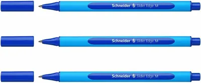 Produktbild von Schneider Kugelschreiber Slider Edge M 3er-Set blau