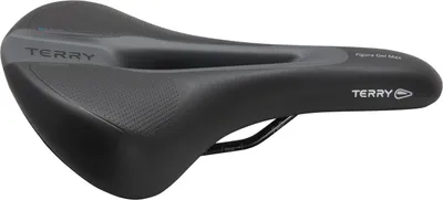 Produktbild von Terry Figura Gel Max Men Black 150 mm Stahl Fahrradsattel