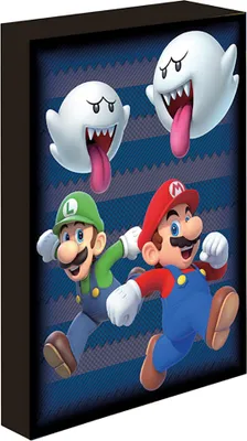 Obrázek produktu pro Super Mario 30x40 cm osvětlený obraz LED