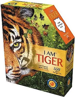 Obrázek produktu pro Madd Capp Shape Puzzle Tiger 550 dílků