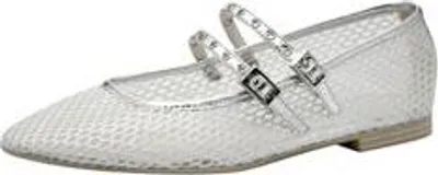 Obrázek produktu pro Tamaris Dámské klasické baleríny 1-22143-44 stříbrná