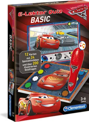 Image de Clementoni Cars3 E-Lektor Quiz Basic