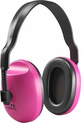 Productafbeelding van Hultafors Hellberg Junior, hoofdband, roze, 25 dB, ROHS, REACH, EN352-1, ANSI S-3.19-1974, CSA Z94.2-02, AU/NZS 1270:2002, 22 dB, 154 g