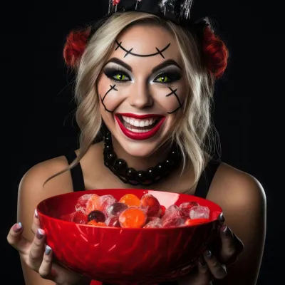Produktbild von aricona Karneval Kontaktlinsen Farbige Fasching Halloween Funlinsen Kostüm