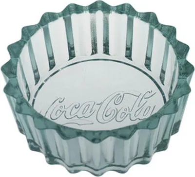 Produktbild von Glasschälchen Cola 14cm Schüssel Dessertschale Recycling-Glas