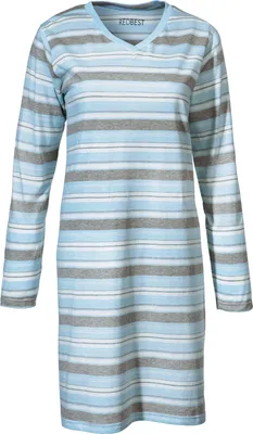 Produktbild von REDBEST Damen-Nachthemd blau/grau 44 / 46
