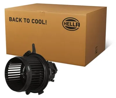 Image de Ventilateur d'habitacle 12 V 216 W 2 pôles HELLA pour e.a. CITROËN JUMPY