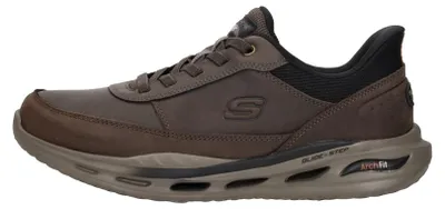Produktbild von Skechers Slip-Ins: Arch Fit Orvan Veterschoenen Laag - Donkerbruin - Maat 45