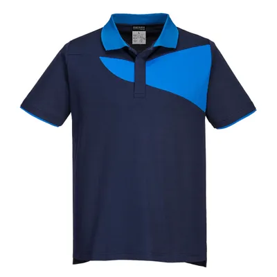 Immagine prodotto di Portwest PW210 PW2 Polo S/S Navy/Royal Gr. M
