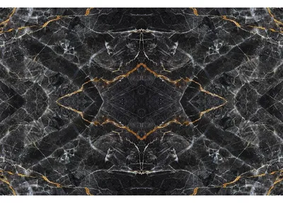 Obrázok produktu pre Nálepky s mramorovým vzorom na nábytok, čierne, biele a zlaté, 40 x 60 cm