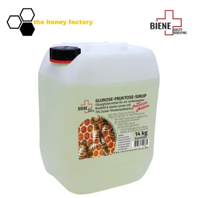Produktbild von Bienenfutter 14 KG Kanister PREMIUM Glukose-Fruktose Futtersirup FUTTERZUSATZ