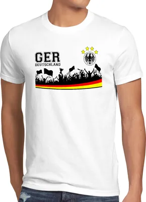 Produktbild von Deutschland Herren Fan T-Shirt Fussball Fans WM 2026 Weltmeisterschaft