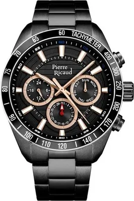 Zdjęcie produktu dla Zegarek  Pierre Ricaud P97031.B1R4QF czarny