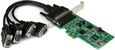 Immagine prodotto di StarTech.com Scheda combo seriale PCIe 4 porte PCI Express - 2 x RS232 2 x RS422 / RS485