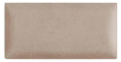 Produktbild von MG Design Polsterpaneel 15 x 30 cm in Beige - 3D Wandkissen fürs Bettkopfteil & Wanddeko, ohne Bohren, geräuschmindernd, fein strukturiert, pflegeleicht & Abriebfest