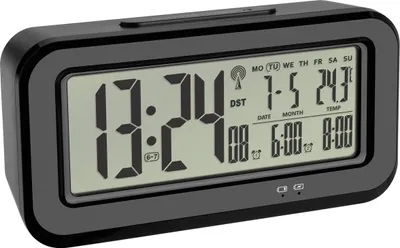 Produktbild von TFA-Dostmann BOXX Digitaler Wecker Schwarz (60.2554.01)
