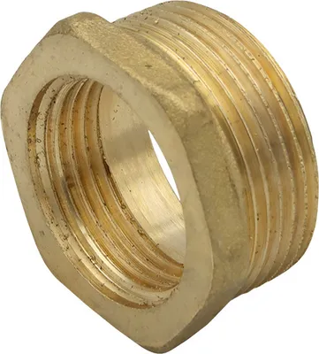 Produktbild von Messing Fitting Reduzierstück 1" IG x 1 1/4" AG Zoll Reduzierung