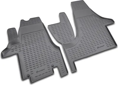 Zdjęcie produktu dla Gumowe dywaniki podłogowe do VW Transporter 2004- 2 szt