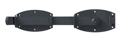 Immagine prodotto di Copri cancello doppio Alberts Ovado, grigio, 375x80