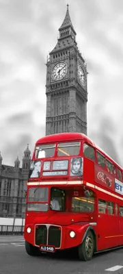 Produktbild von Fototapete Vlies 19517 Türtapete London 2-tlg. 90 x 200 cm