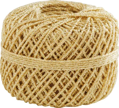 Produktbild von PRÄSENT šňůra Volga lesklá zlatá 2,0 mm x 20,0 m