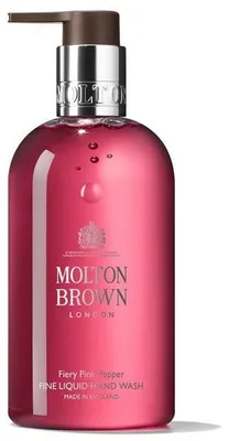 Imagen del producto de Jabón líquido para manos Molton Brown, aroma a pimienta rosa picante, 300 ml