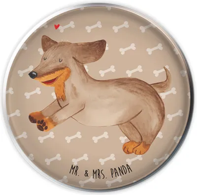 Produktbild von Mr. & Mrs. Panda stopfen waschbecken Hund Dackel - Hundeglück - Geschenk, Ablaufstopfen, Abflussstopfen, Hunde, waschbeckenstöpsel, Dachshund, Ablaufgarnitur, Stöpsel