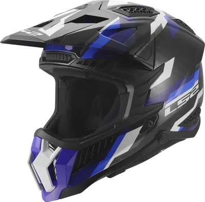 Immagine prodotto di Casco da motocross LS2 MX703 X-Force Phantom, blu/bianco, M (57/58)