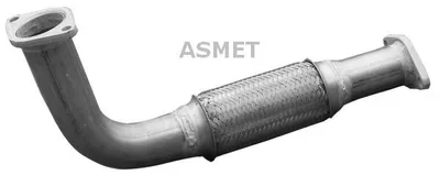 Produktbild von ASMET Abgasrohr Auspuffrohr für FORD MONDEO III Kombi (BWY) Vorne 07.239