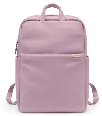 Produktbild von Laptop-Rucksack Damen Schlank Leicht Business 35,6cm Rosa/Violett Nylon 25x11x36cm