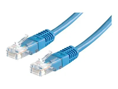 Zdjęcie produktu dla VALUE UTP Patch Cord Cat.6, blue 1 m, U/UTP (UTP), Niebieski