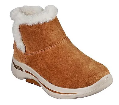 Zdjęcie produktu dla Buty za kostkę damskie Skechers beżowe