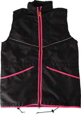 Produktbild von Trainingweste 4Fun Dingo Sport Große S Schwarz/Rosa