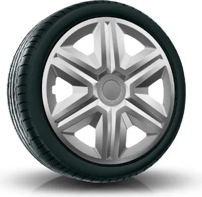 Produktbild von Radkappen Radzierblenden EINZELN (1Stück) 16 Zoll silber ACTION Z458256