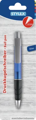 Produktbild von Stylex 30252, Clip, Clip-on-Einziehkugelschreiber, Nachfüllbar, Blau, 1 Stück(e), Medium