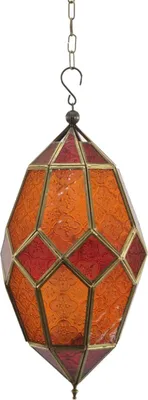 Produktbild von Orientalische Hängelaterne Selma, Farbe:Rot-Orange