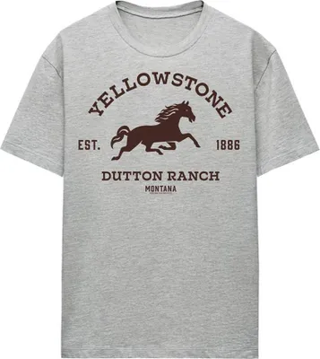 Obrázok produktu pre Yellowstone - Dámske tričko "Dutton Ranch", strakaté TV26868 (S) (Sporty Heather)