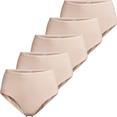 Produktbild von Speidel 5er Pack Britta Hüftslip Natürliche Baumwoll-Qualität, Po-bedeckende Passform für hohen Komfort, Alltagstauglich ohne Seitennähte
