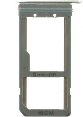 Produktbild von Simkarten Halter für Samsung Galaxy S7 Edge (SM-G935F), Silber