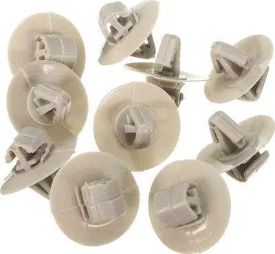 Productafbeelding van 10 stuks auto-onderdeurtrim, zijpaneelclip voor Renault Trafic, Traffic Master, Kangoo