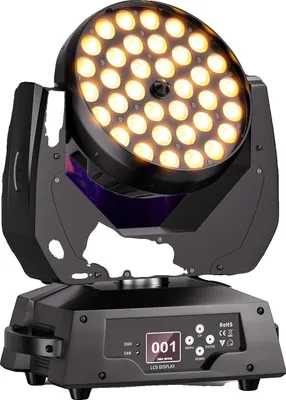 Immagine prodotto di Faro mobile, LED RGBW, controllo DMX, spina UE