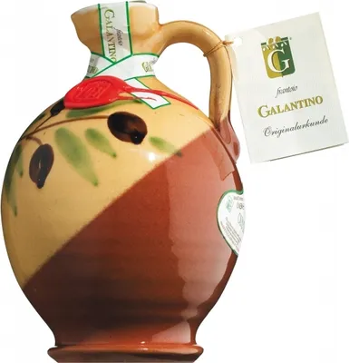 Produktbild von Galantino Orcio Anna Natives Olivenöl Extra Trappeto im Tonkrug 500 ml.