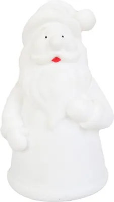 Zdjęcie produktu dla Podświetlana Figurka Mikołaja z Kolorowym Światełkiem LED, 12.5 cm