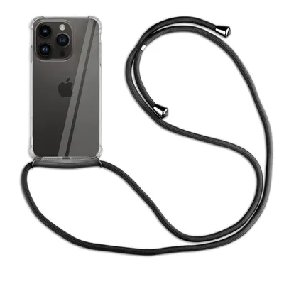 Produktbild von betterfon Handykette für Apple iPhone 14 Pro Handyhülle mit Band Hülle Kordel Schwarz