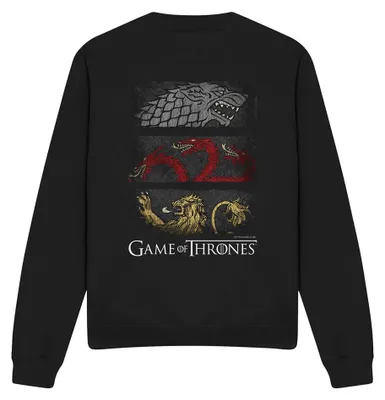 Produktbild von Game Of Thrones - Sweatshirt für Herren/Damen Uni TV41375 (XL) (Schwarz)