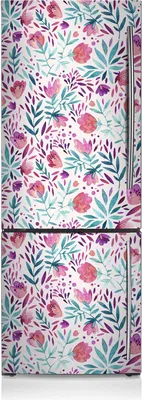Produktbild von Kühlschrankmagne Kühlschrank Magnetfolie Dekoration 60x205 cm - Vintage Maki.