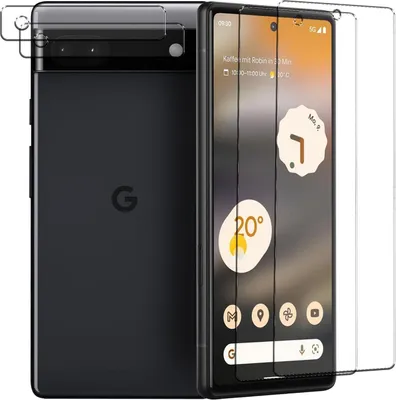 Produktbild von Panzerglas für Google Pixel 6a Schutzfolie 2x Kamera Schutzglas Folie 2x Panzerfolie